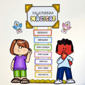 Painel Palavrinhas Mágicas