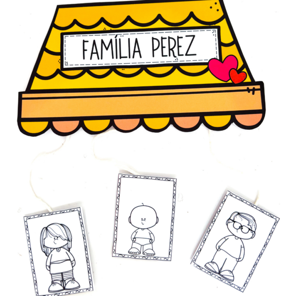 ATIVIDADE: MINHA FAMÍLIA - Sala de Aula Afetiva