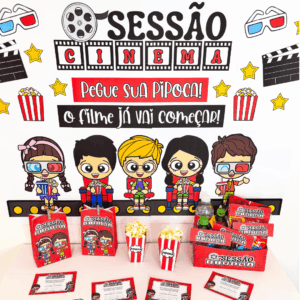 Kit Sessão Cinema – Especial Semana da Criança
